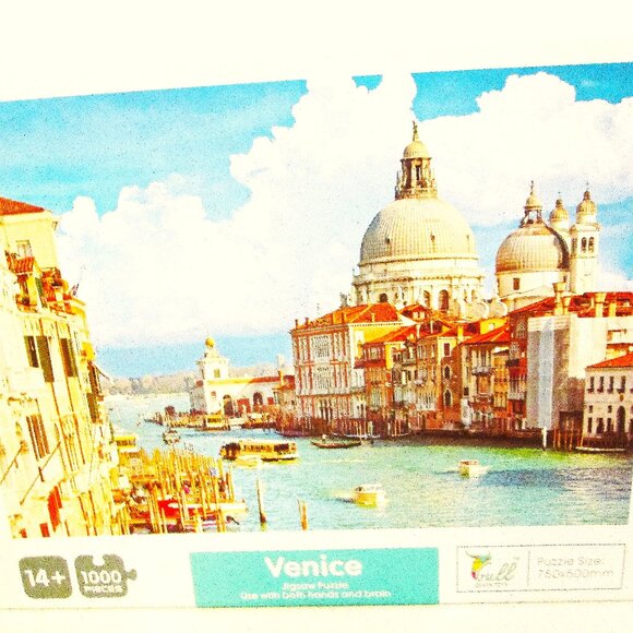 Venice Italy,Indian Pillows,BeiBiLa love Parrots High End 1000 Piece Puzzles Pre - Picture 6 of 12
